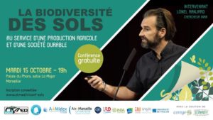 conférence biodiversité des sols à Marseille