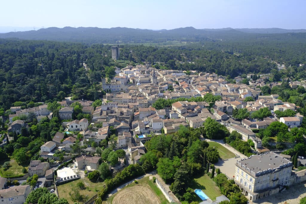 la Montagnette et Barbentane