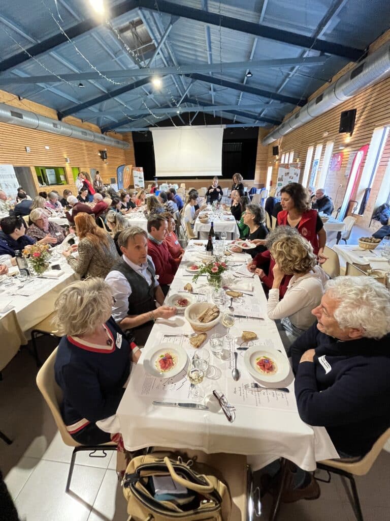 repas à partir de terres nourricières