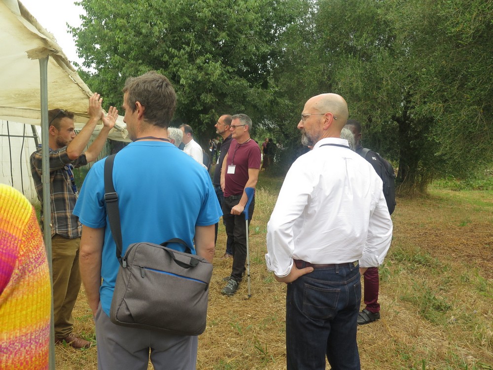 visite à la régie agricole de Mouans Sartoux