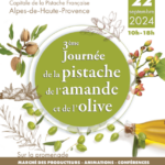 affiche 3e journée amande, pistache et olive Valensole