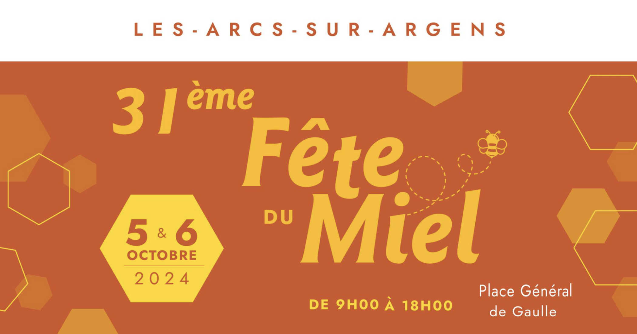 Infographie fête du miel arcs-sur-argens