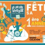 affiche la petite vitesse à Saignon 1ere année