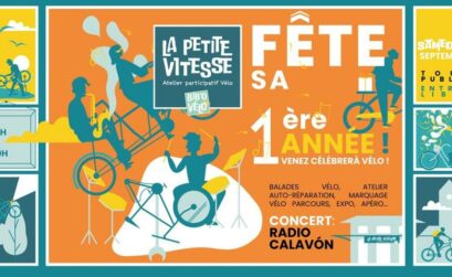 affiche la petite vitesse à Saignon 1ere année